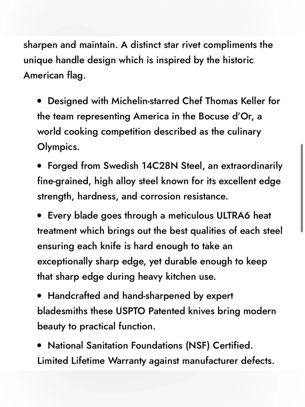 CANGSHAN Limited Edition UNITED SERIES Knife Set 1026122 Cangshan Cutlery NEW